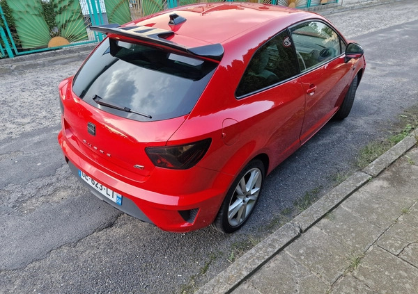 Seat Ibiza cena 23900 przebieg: 127275, rok produkcji 2013 z Lubin małe 781